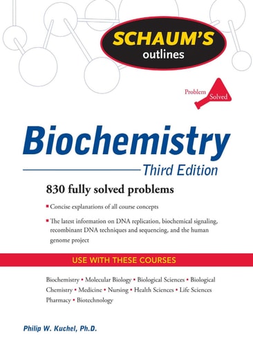 Schaums Outline of Biochemistry (paperback)