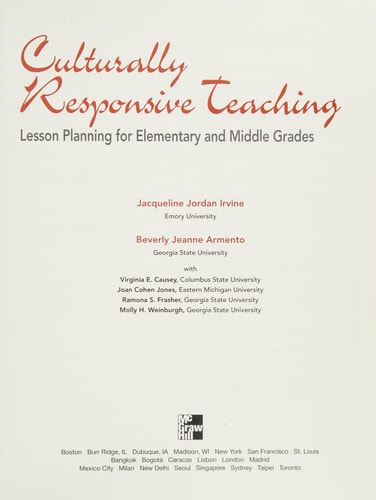 Culturally Responsive Teaching
