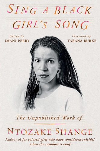 Sing a Black Girl's Song - by Ntozake Shange (Hardcover)