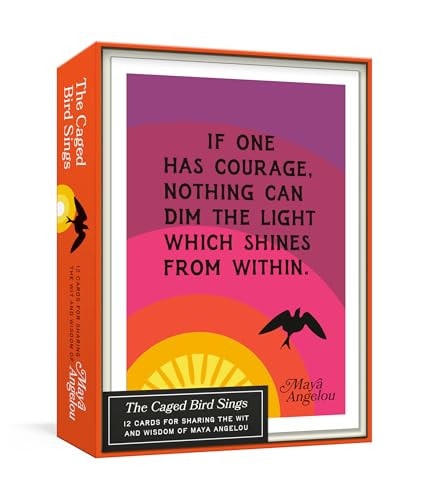 The Caged Bird Sings Note Cards 12 Cards for Sharing the Wit and Wisdo