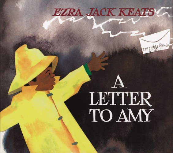 A Letter to Amy - (Picture Puffin Books) by Ezra Jack Keats (Hardcover)