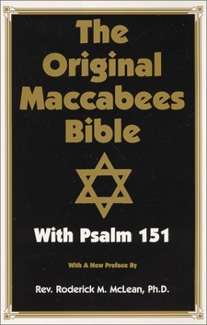 Original Maccabees Bible-Oe : With Psalm 151