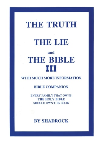 The Truth, The Lie, and The Bible