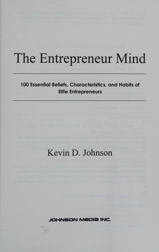 The Entrepreneur Mind