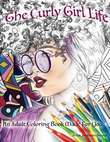 The Curly Girl Life Coloring Book