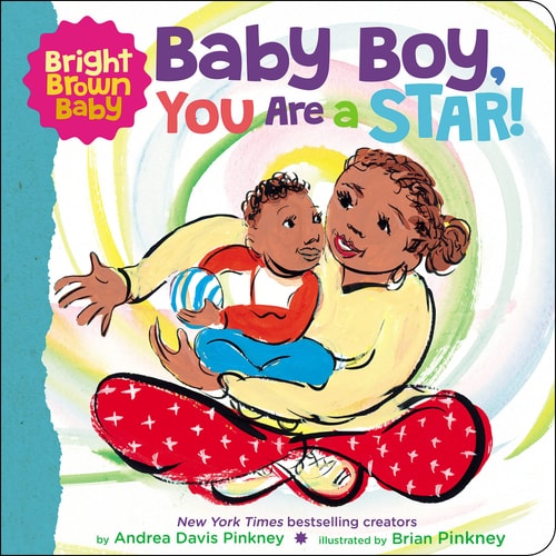 Baby Boy, You are a Star! (Bright Brown Baby)