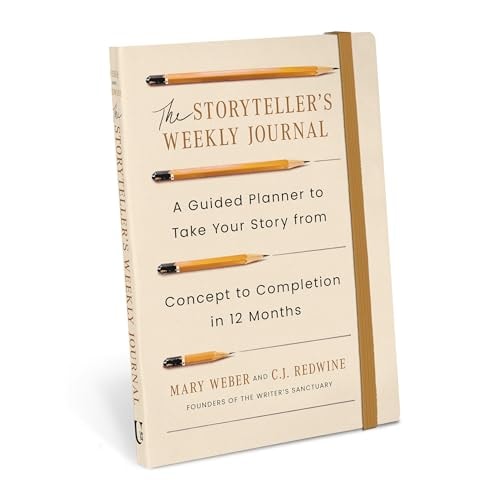 The Storyteller's Weekly Journal - by Mary Weber & C J Redwine (Hardcover)