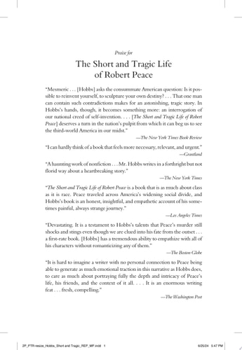 The Short and Tragic Life of Robert Peace