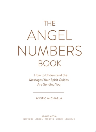 The Angel Numbers Book (paperback)