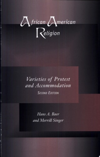 African American Religion - 2 Edition by Hans a Baer (Paperback)