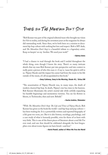 The Marathon Don't Stop