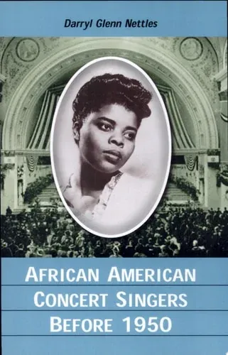 African American Concert Singers Before 1950
