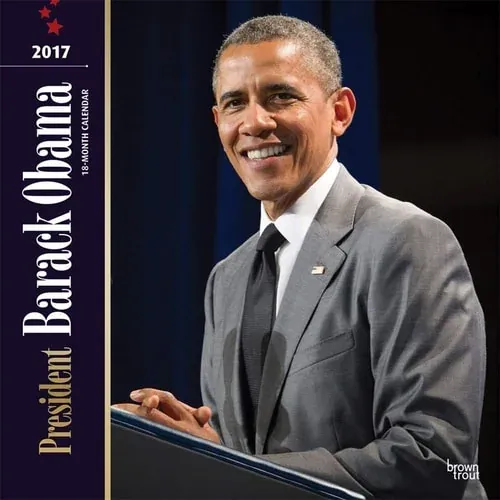 President Barack Obama 2017 Square (paperback)